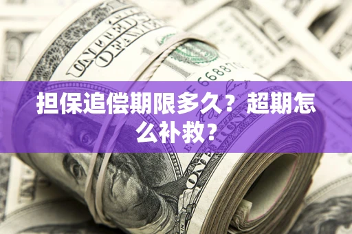 北京担保追偿期限多久？超期怎么补救？