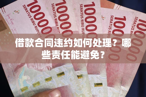 北京借款合同违约如何处理？哪些责任能避免？