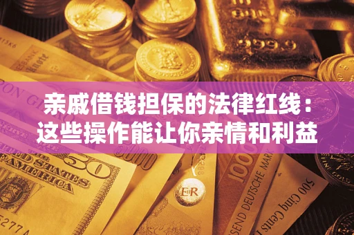 北京亲戚借钱担保的法律红线：这些操作能让你亲情和利益两不误