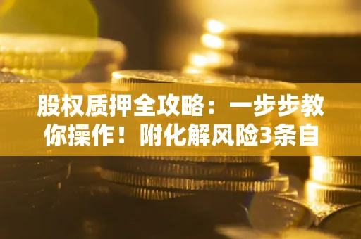 北京股权质押全攻略：一步步教你操作！附化解风险3条自救法则
