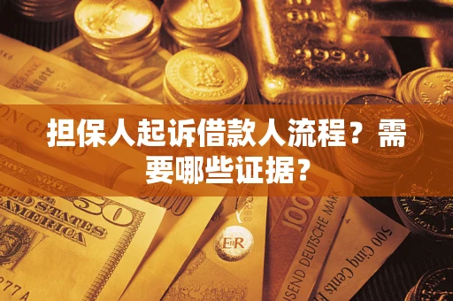 北京担保人起诉借款人流程？需要哪些证据？