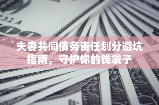 北京夫妻共同债务责任划分避坑指南，守护你的钱袋子